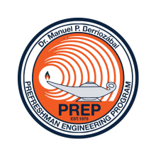 PREP Logo in honor of Dr. Manuel P. Berriozabal