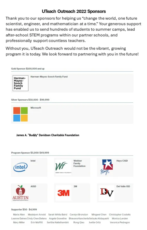2022 Sponsors Image